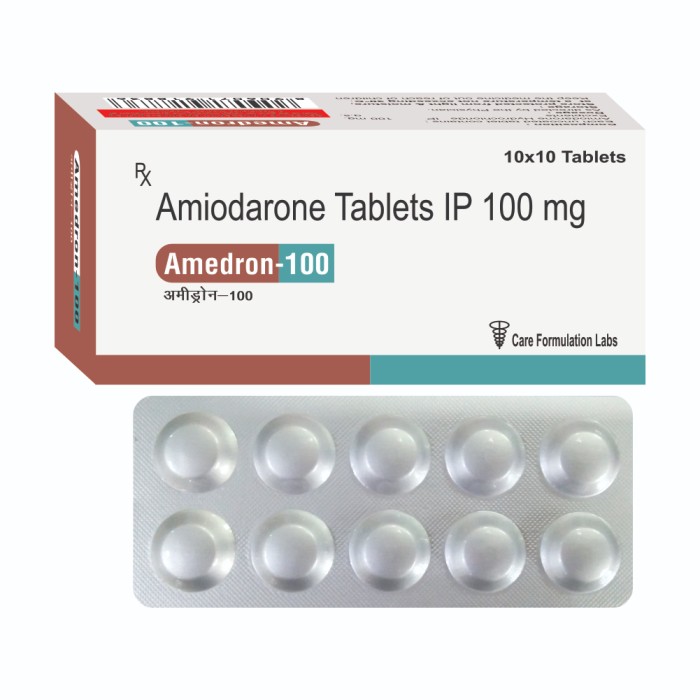 AMEDRON 100 TABLETS