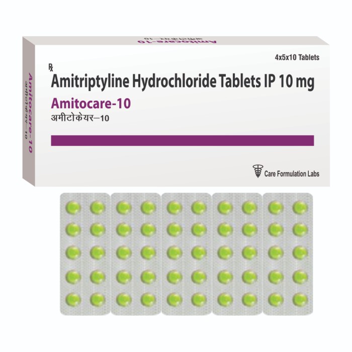 AMITOCARE 10 TABLETS