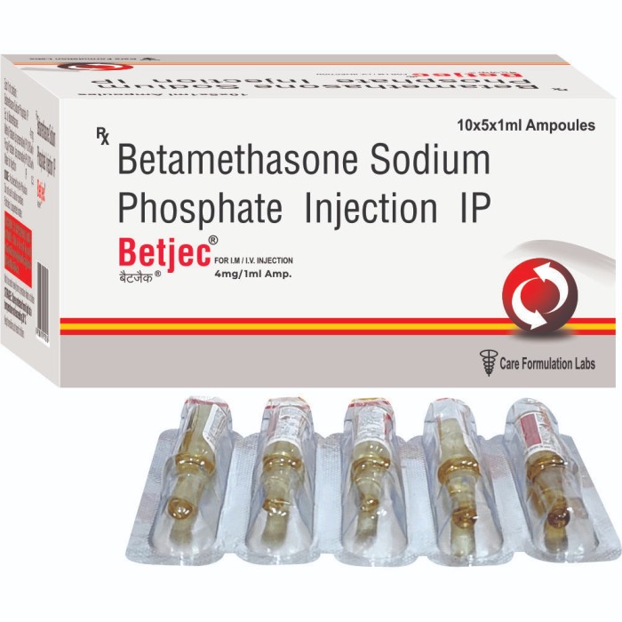 BETJEC INJECTION 10x5x1ml.