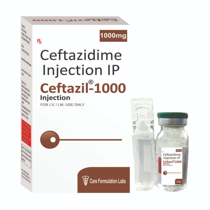CEFTAZIL 1000 injection