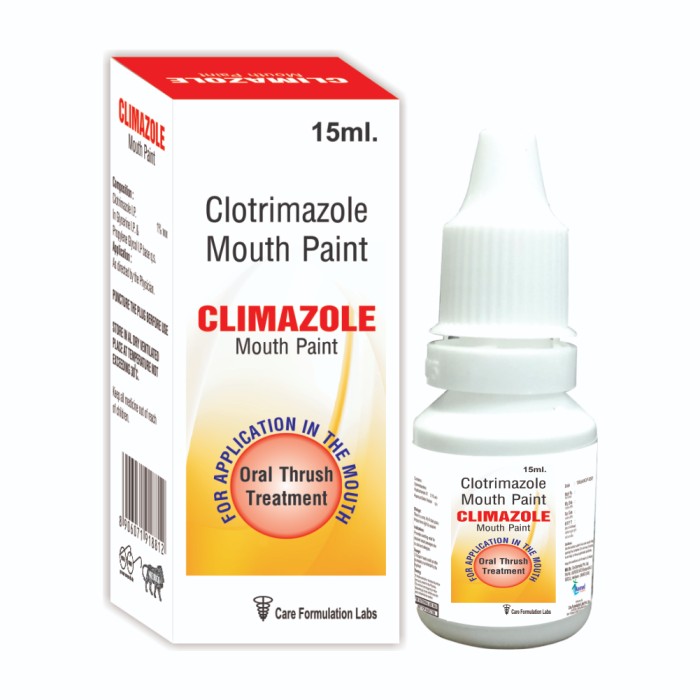 CLIMAZOLE MOUTH PAINT