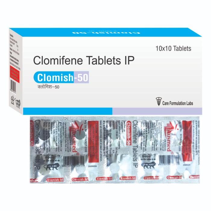 CLOMISH 50 TABLET