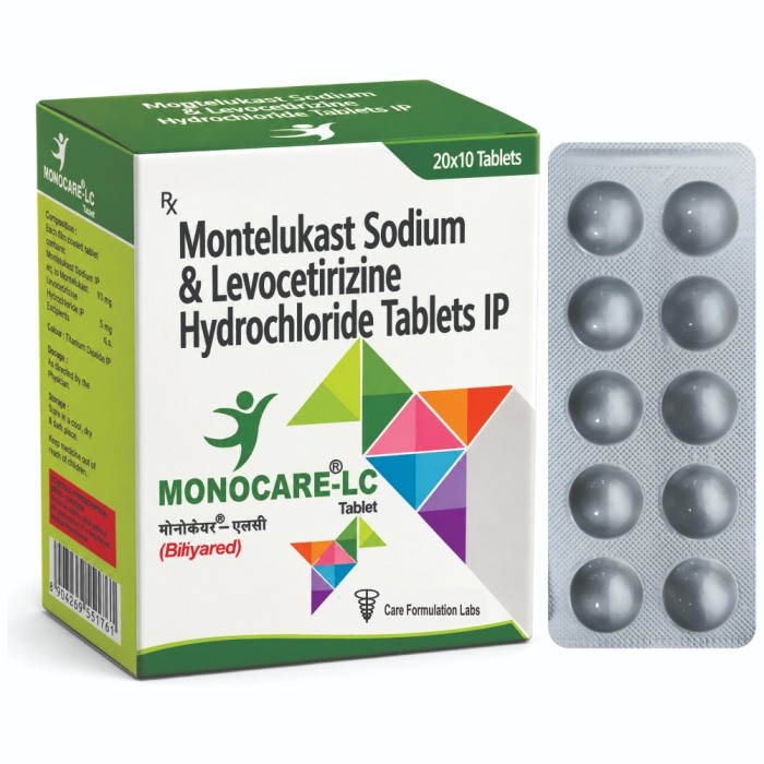 MONOCARE LC TABLETS 20x10
